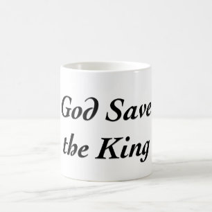 Taza De Café Dios salve al rey