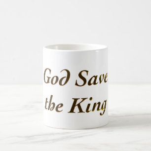 Taza De Café Dios salve al rey