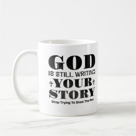 Taza De Café Dios Todavía Está Escribiendo Tu Historia Regalo P