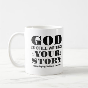 Taza De Café Dios Todavía Está Escribiendo Tu Historia Regalo P