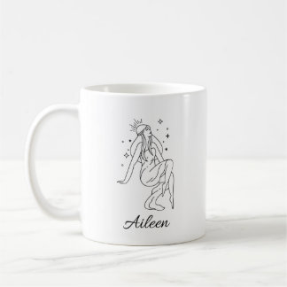 Taza De Café Diosa celestial personalizada Halloween