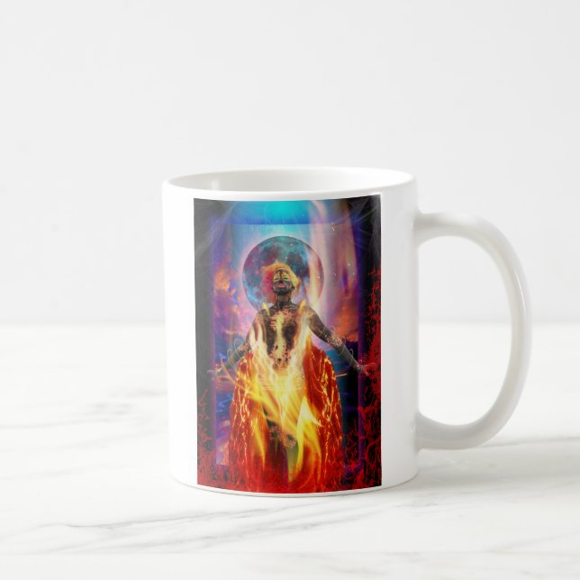 Taza De Café Diosa de Fire PELE (Derecha)