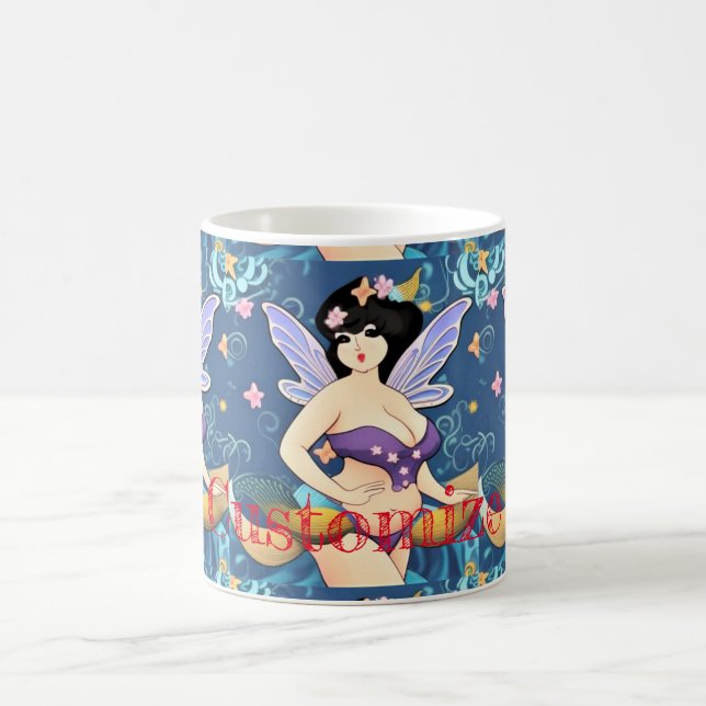 Taza De Café Diosa de hadas de figura completa Thunder_Cove (Centro)