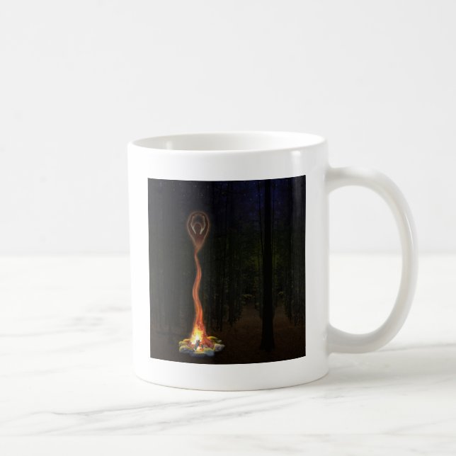 Taza De Café Diosa de la llama (Derecha)