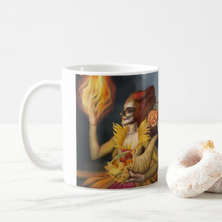 Taza De Café Diosa de Otoño