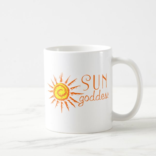 Taza De Café Diosa de Sun (Derecha)
