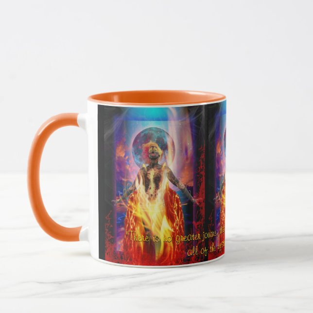 TAZA DE CAFÉ DIOSA DEL FUEGO PELE (Izquierda)