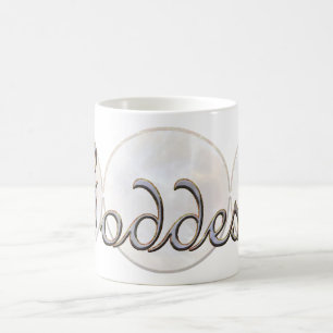 Taza De Café Diosa del Moonstone de la luna de Tiple