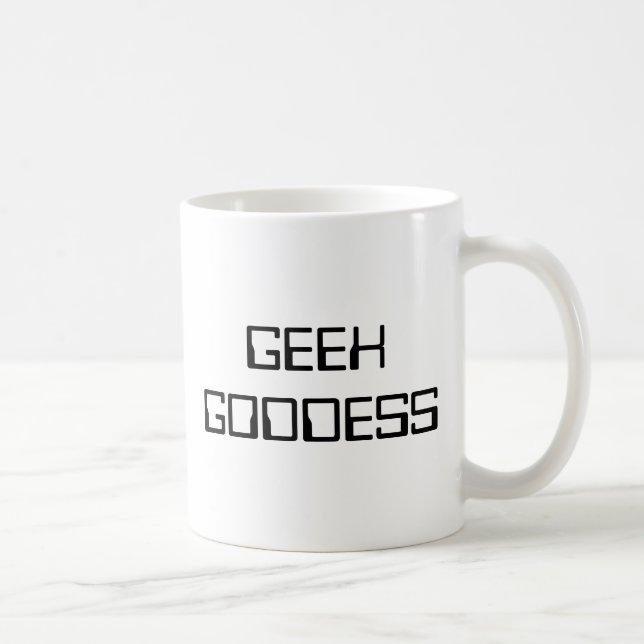 Taza De Café Diosa Geek Humor divertido matemático científico m (Derecha)