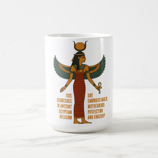 Taza De Café Diosa Isis - Historia del Antiguo Egipto