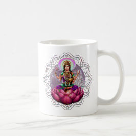 Taza De Café Diosa Lakshmi mandala