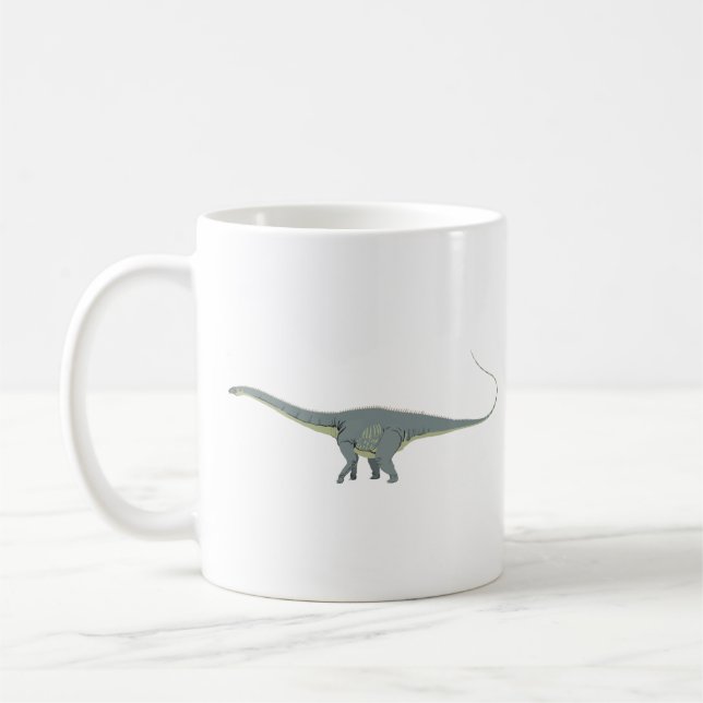 Taza De Café Diplodocumentus dinosaurio (Izquierda)