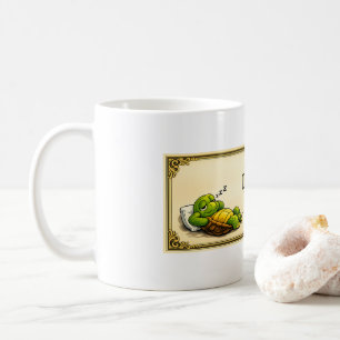 Taza De Café diploma de tortuga perezosa