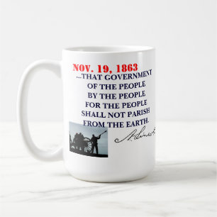 TAZA DE CAFÉ DIRECCIÓN DE GETTYSBURG