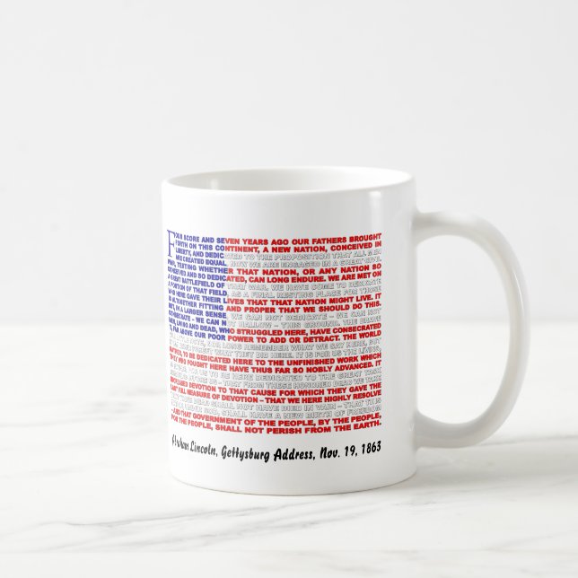 Taza De Café Dirección de Gettysburg (Derecha)