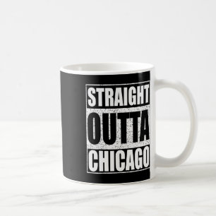 Taza De Café Directamente fuera de Chicago Estado de Illinois