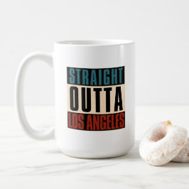 Taza De Café Directamente fuera de Los Angeles California CA EE