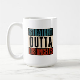 Taza De Café Directamente fuera de Los Angeles California CA EE