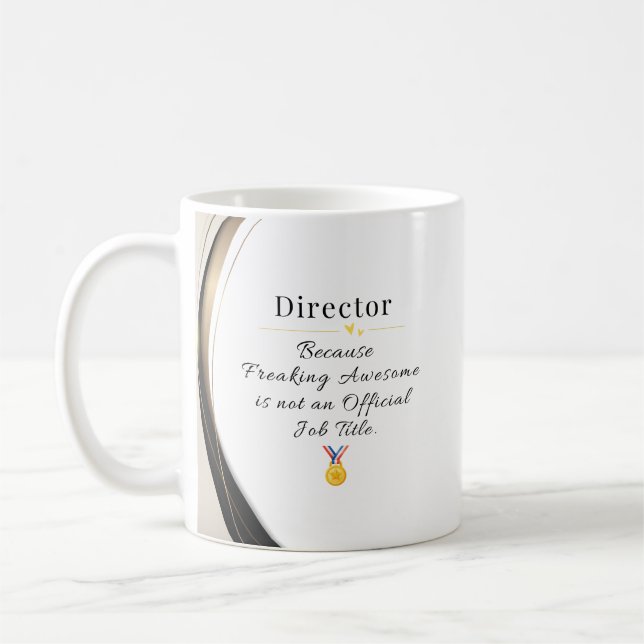 Taza De Café Director Coffee Mug (Izquierda)