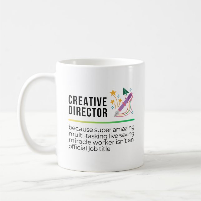 Taza De Café Director creativo (Izquierda)