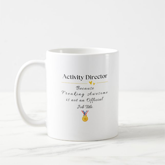Taza De Café Director de Actividades (Izquierda)