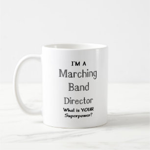 Taza De Café director de banda de marcha