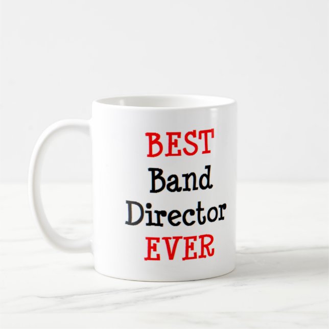 Taza De Café director de banda, mejor (Izquierda)