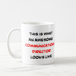 Taza De Café director de comunicaciones, impresionante
