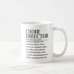 Taza De Café director de coro