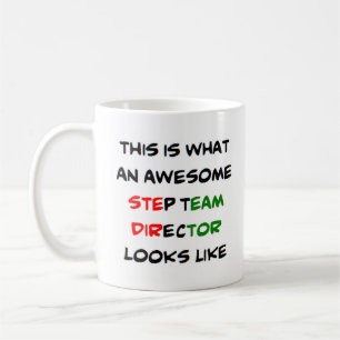 Taza De Café director de equipo de paso, impresionante