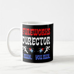 Taza De Café Director de Fireworks I Run You Run - Assistant Fi