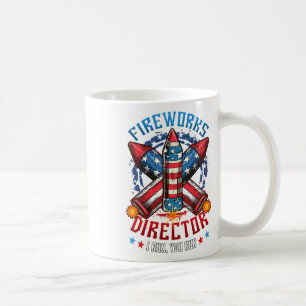 Taza De Café Director De Fireworks Te Ejecuto El 4 De Julio Ind