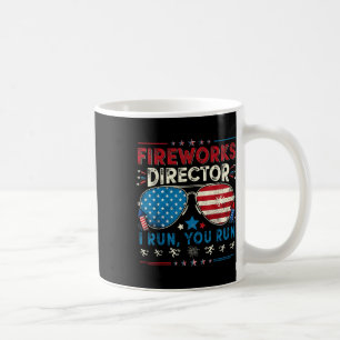 Taza De Café Director de Fuegos Artificiales I Corro Tú Corres