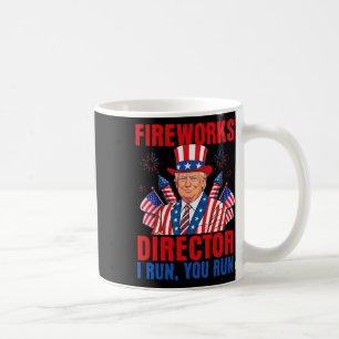 Taza De Café Director de Fuegos Artificiales I Corro Tú Corres