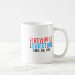 Taza De Café Director De Fuegos Artificiales Te Ejecuto 4 De Ju