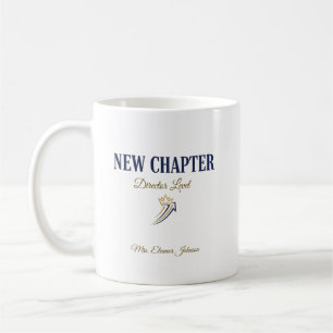 Taza De Café Director de Nuevo Capítulo Personalizado a Nivel P