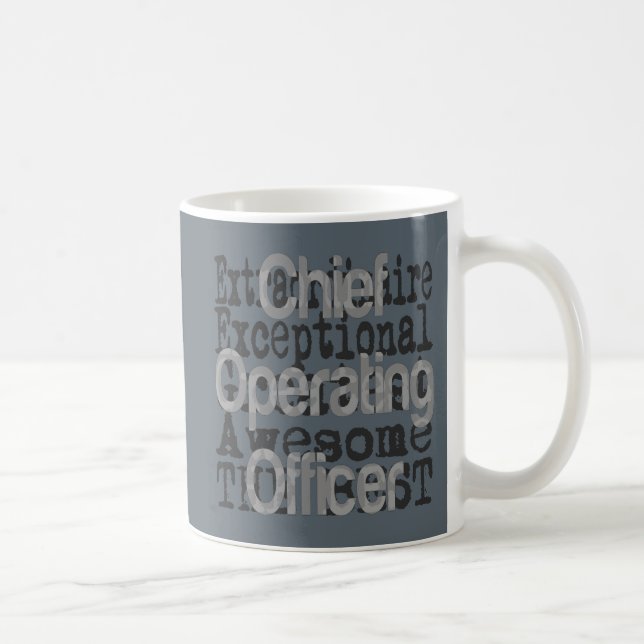 Taza De Café Director de Operaciones Extraordinaria (Derecha)