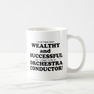 Taza De Café Director de orquesta rico y exitoso