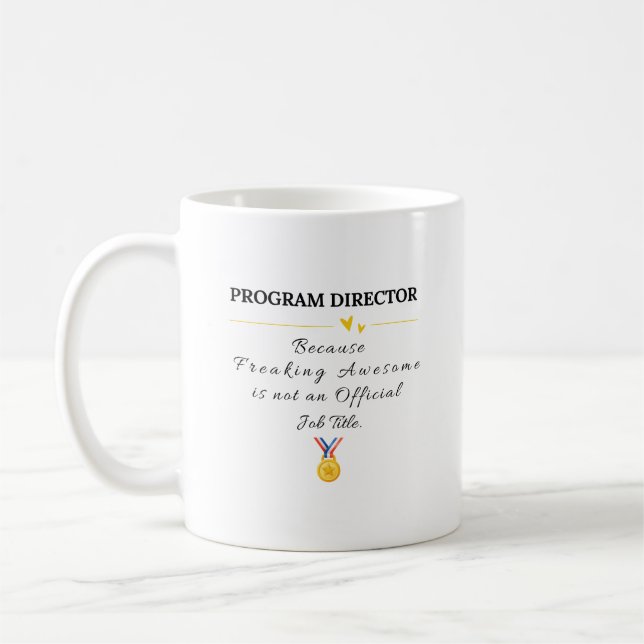 Taza De Café Director de Programa (Izquierda)