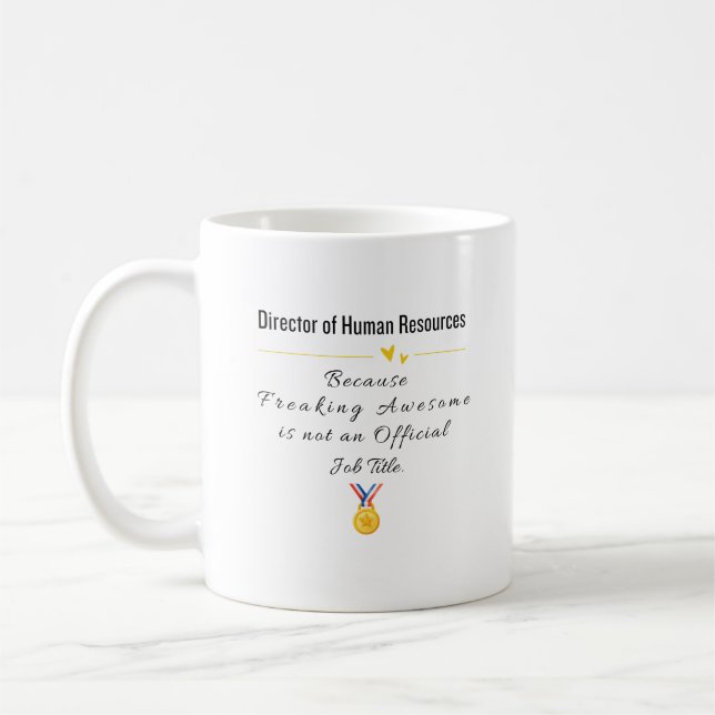Taza De Café Director de Recursos Humanos (Izquierda)