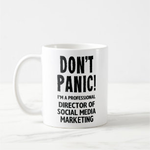 Taza De Café Director de Social Media Marketing
