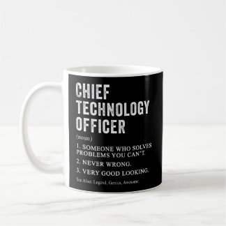 Taza De Café Director de Tecnología Definición Cto Humor