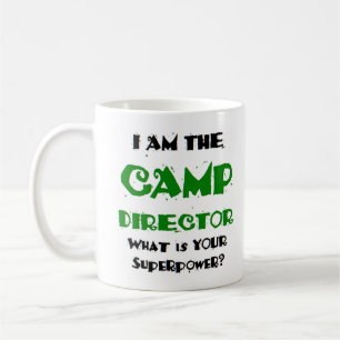Taza De Café director del campamento