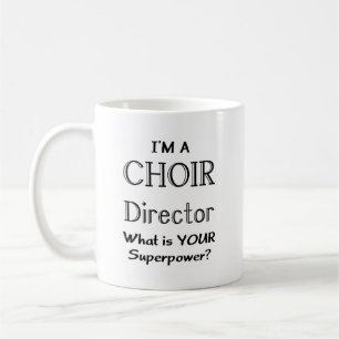 Taza De Café Director del coro