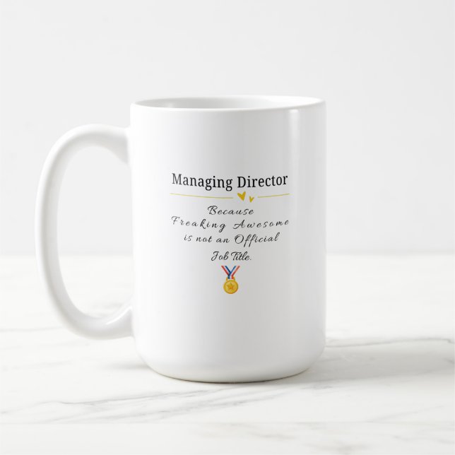 Taza De Café Director ejecutivo (Izquierda)