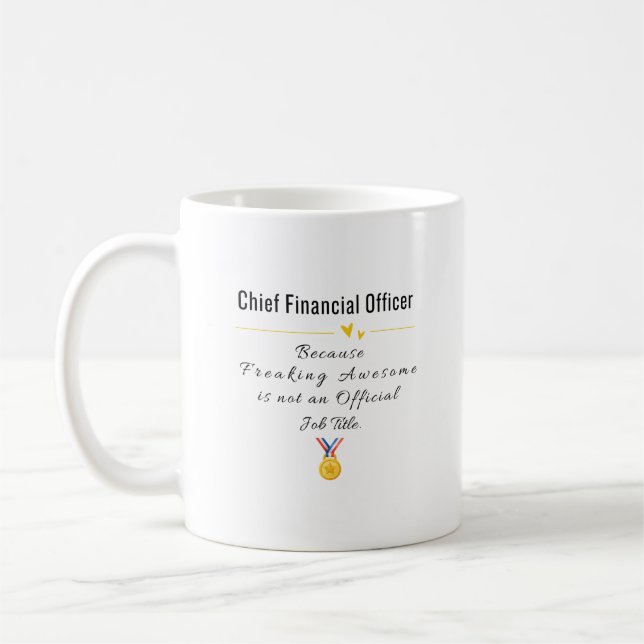 Taza De Café Director Financiero (Izquierda)