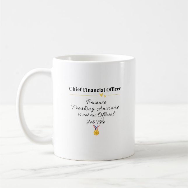 Taza De Café Director Financiero (Izquierda)
