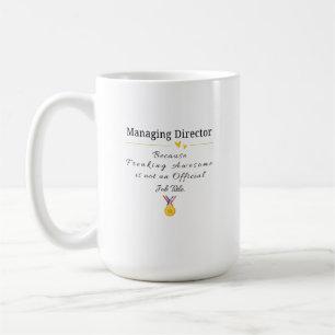 Taza De Café Director Gerente