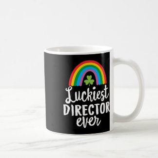 Taza De Café Director más afortunado jamás día de San Patricio 
