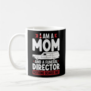 Taza De Café Directora Funeral Mom Embalmer Mortician